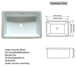 31"/ 37"/ 43" Carrara Gold Engineered Stone Bath Vanity Top, 37"