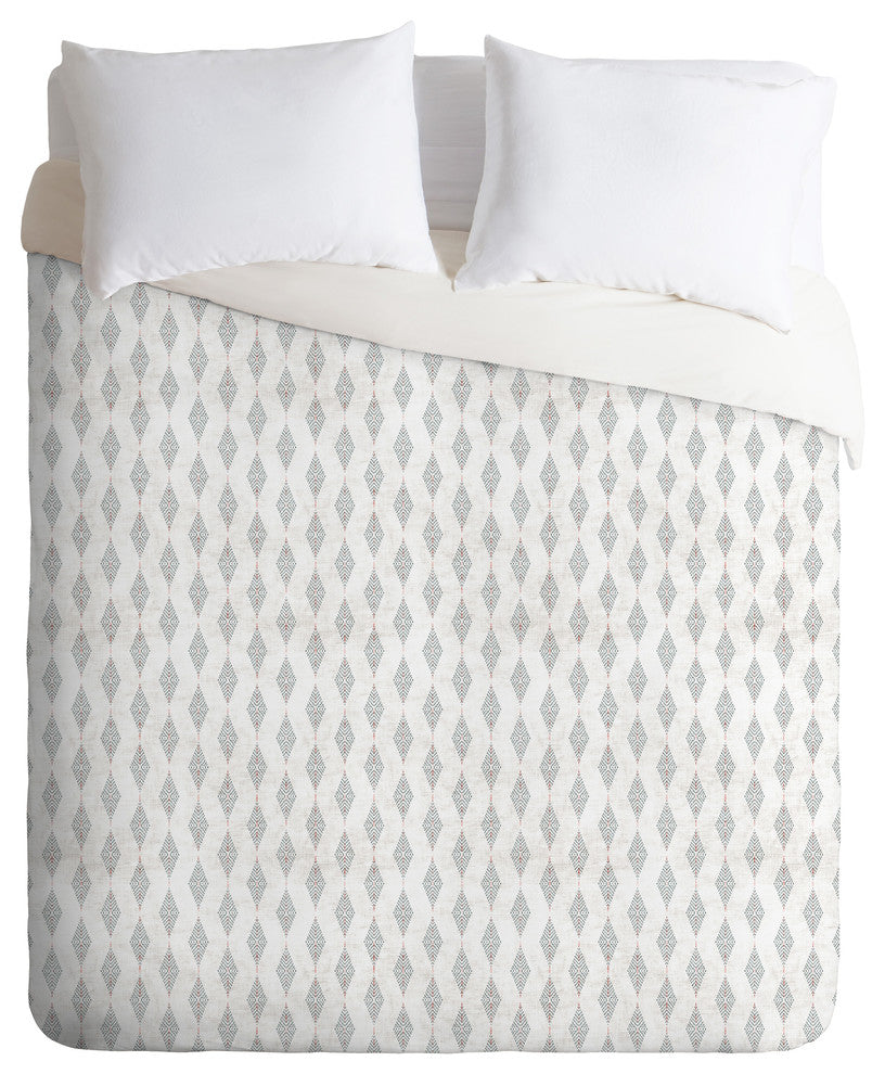 Holli Zollinger Boho Diamond Duvet Cover Set, Queen