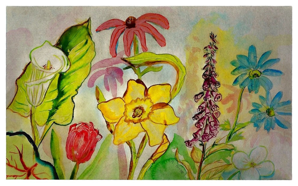 Betsy Drake Betsy's Garden Door Mat 30x50