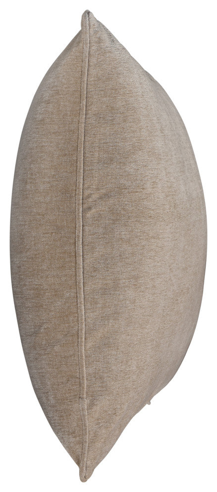 Dann Foley-Sincere-Chenille Pillow-24" x 24"-Sand