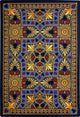 Games People Play Rug, Jackpot, 5'4"x7'8", Navy