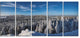 "Gory Stolowe From Szczeliniec Mountains" Landscape Wall Art, 5 Panels, 60"x28"