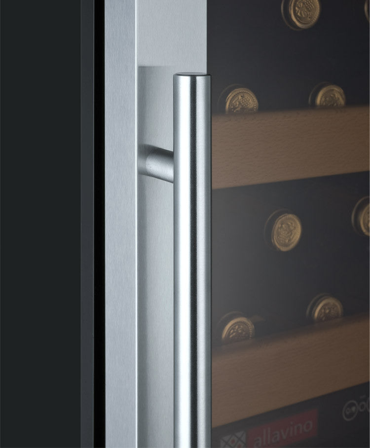 Wine Cooler: 24" Vite II Tru-Vino 99 Bottle Dual Zone Stainless Steel