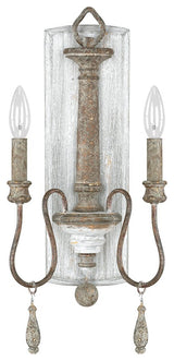 Austin Allen and Co. Zoe 2-Light Sconce, French Antique