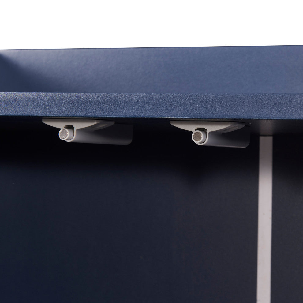 TATEUS 47" Modern Sideboard Buffet Cabinet For Dining Room Kitchen, Navy