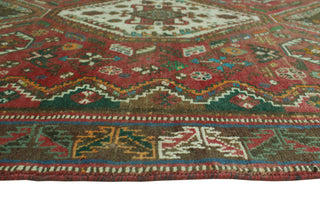Semi-Antique Ashmat Red Runner