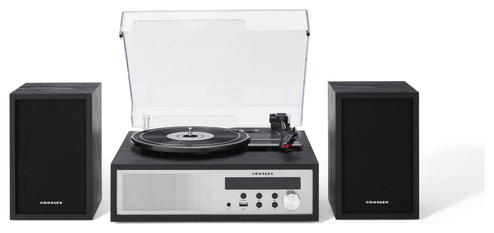Sloane Record Player With Speakers