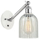 Innovations 317-1W-WPC-G2511-LED 1-Light Sconce, White and Polished Chrome