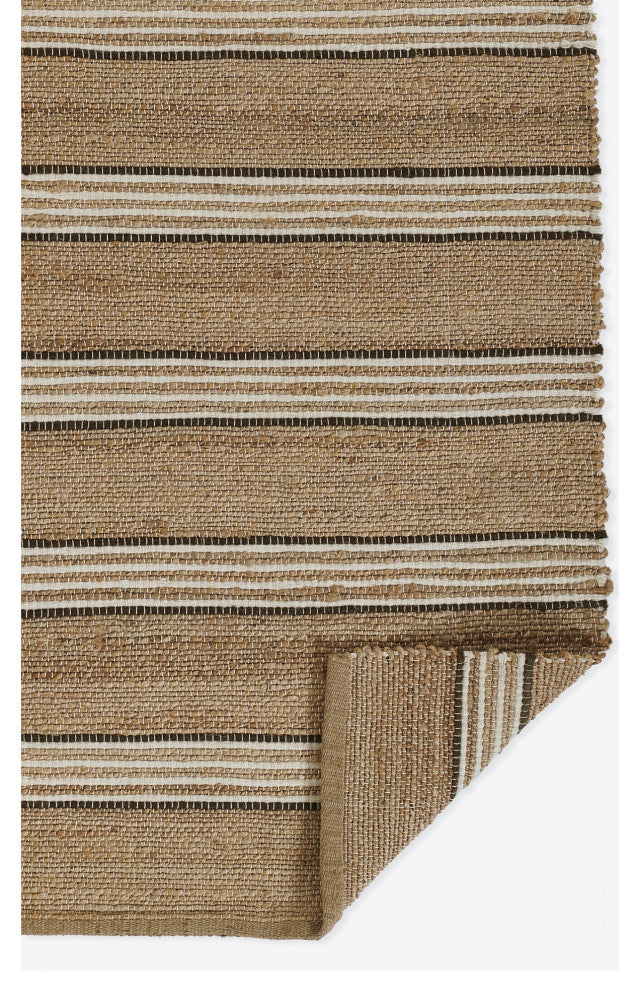 Erin Gates Chestnut CHS-1 Stripe /Brown -5' X 8'