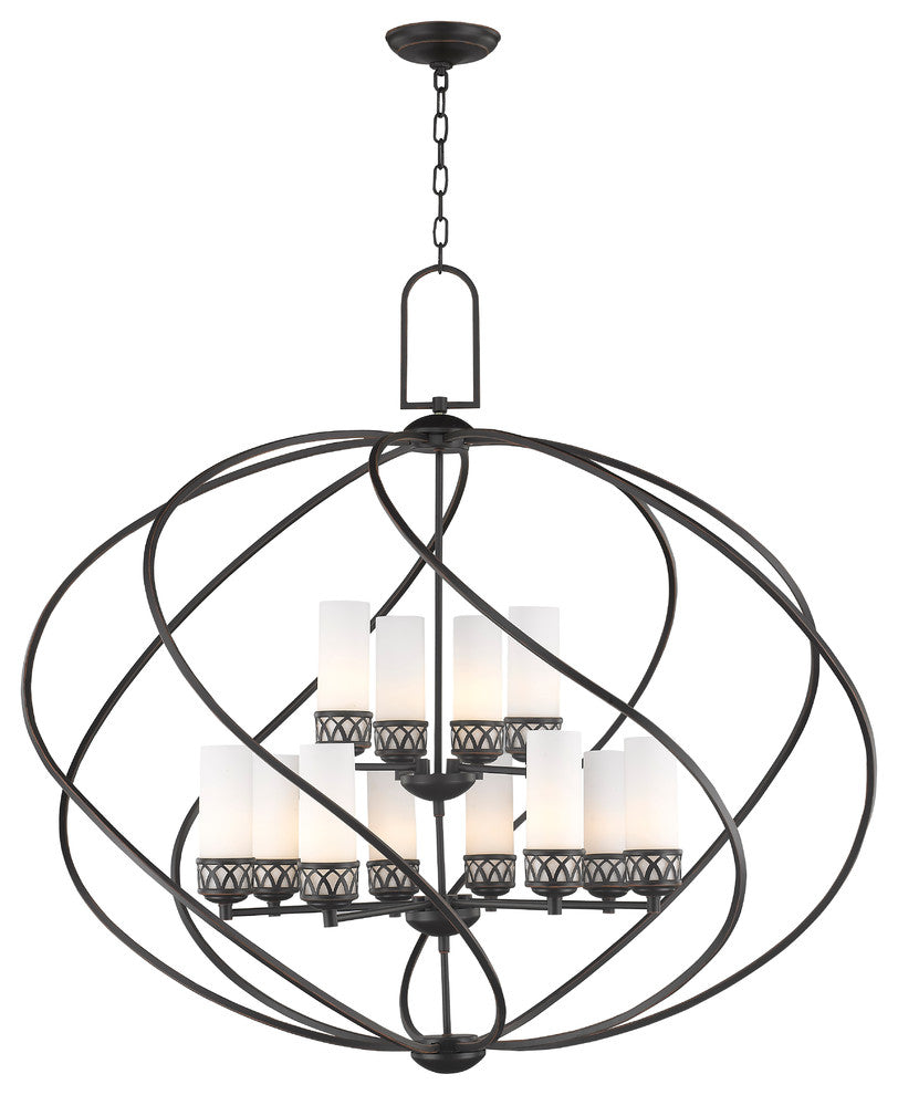 Westfield Foyer Chandelier, Olde Bronze