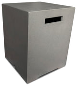 Hermit Square Propane Tank Cover, Slate