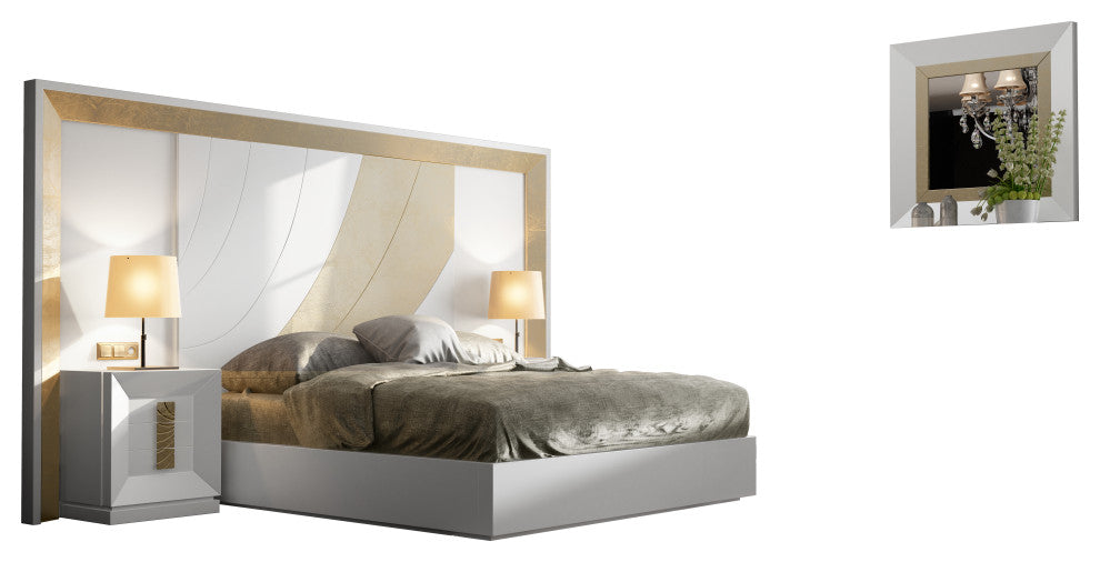 London Bed Dor130, King, Set4m