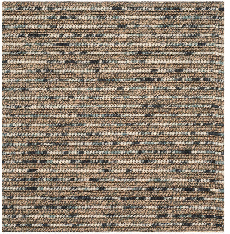 Safavieh Bohemian Boh525A Rug, Blue/Multi, 6'0"x6'0" Round