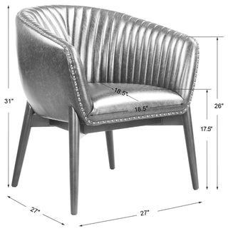 Uttermost Anders Chenille Accent Chair