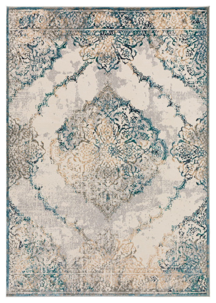 Dalyn Karma KM23 Ivory 3'3" x 5'1" Rug