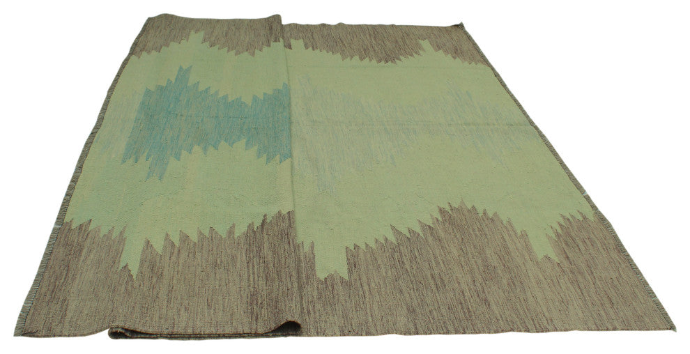 Winchester Kilim Okechuku Lt. Green Rug