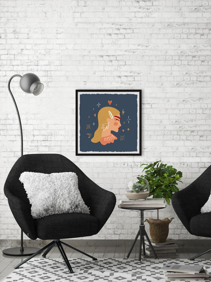 "Gift of Dreams" Framed Painting Print, 24x24