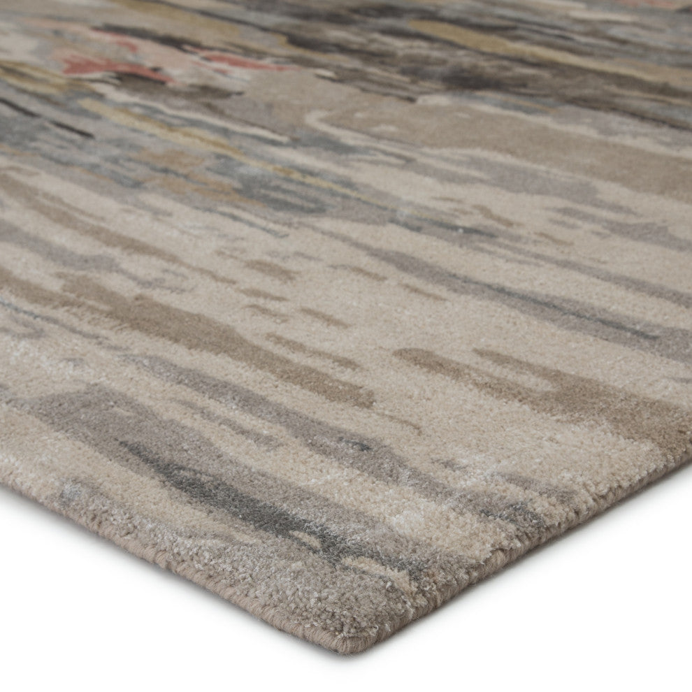 Jaipur Living Ryenn Handmade Abstract Taupe/ Blush Area Rug 10'X14'