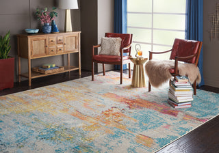 Nourison Celestial 9' x 12' Sealife Modern Indoor Area Rug