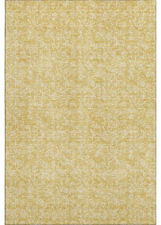 Premium Machine Washable Mayfield AMF691 Gold 9' x 12' Rug