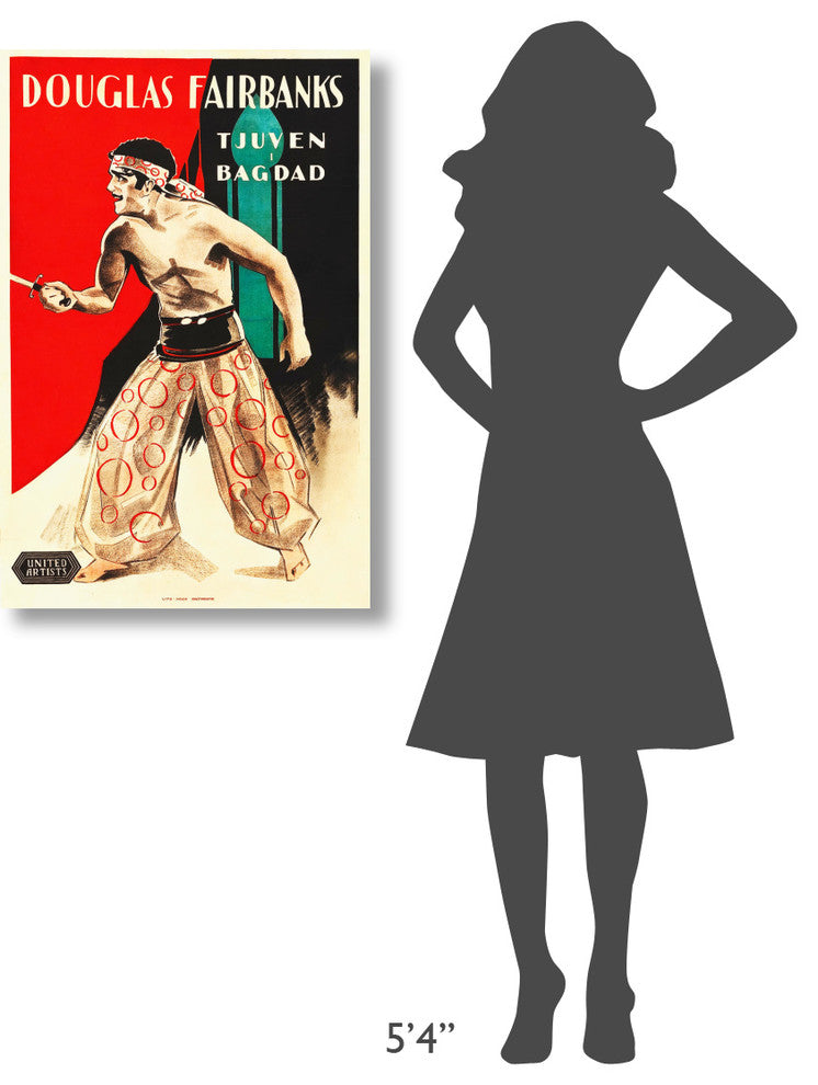 "The Theif of Bagdad" Stretched Canvas Giclee by Hollywood Photo Archive, 24x36"