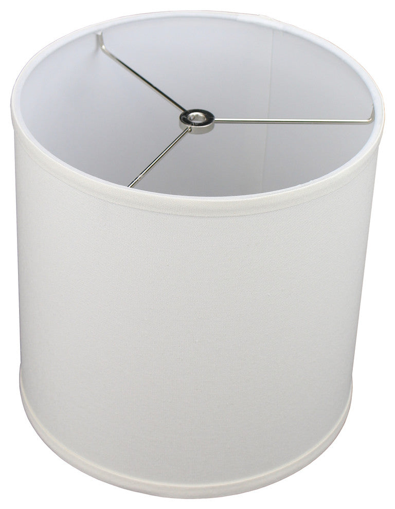 FenchelShades Drum Lampshade 10"x10"x10", Linen Cream