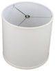 FenchelShades Drum Lampshade 10"x10"x10", Linen Cream