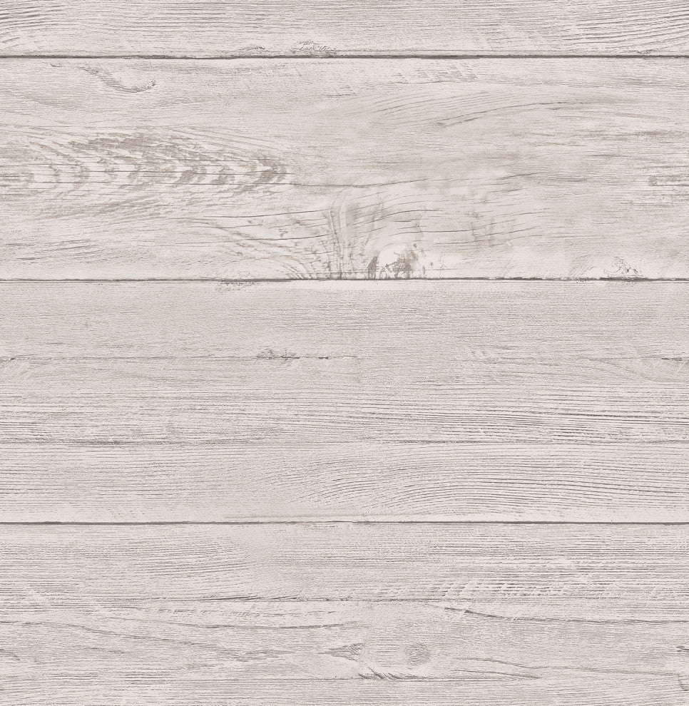 White Washed Boards Gray Shiplap Wallpaper, Bolt