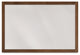 Large Wall Mirror, Natural Walnut