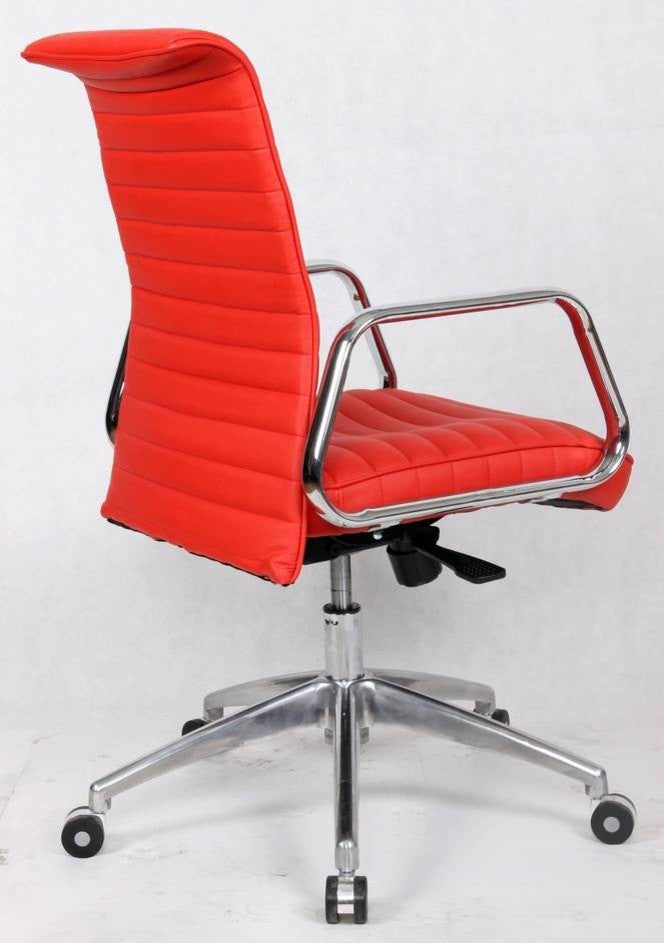 Modern Classics Ox Office Chair Mid Back, Red