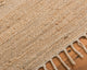 Natural Area Rugs 100% Natural Fiber Venice Jute Rectangular Rug, Beige, 6' X 9'