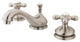 Two Handle 8" to 16" Widespread Lavatory Faucet with Brass Pop-up KS1168AX