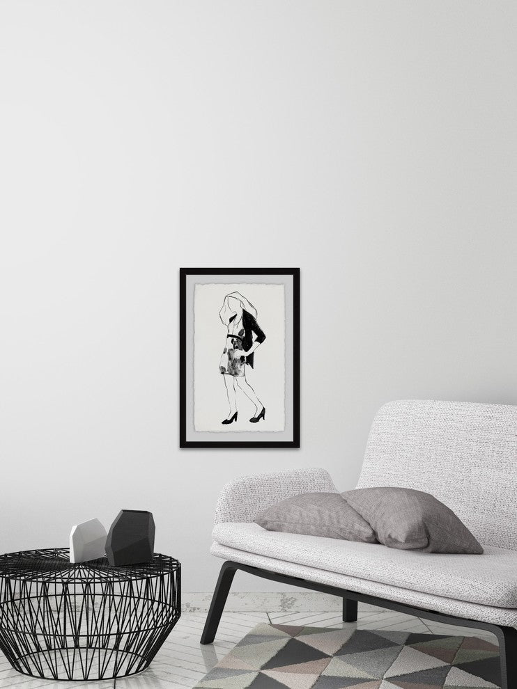 "Dress for Success" Framed Painting Print, 16"x24"