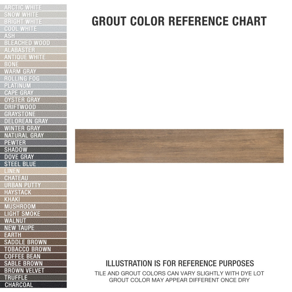 Mt Royale Gunstock Porcelain Floor and Wall Tile Sample