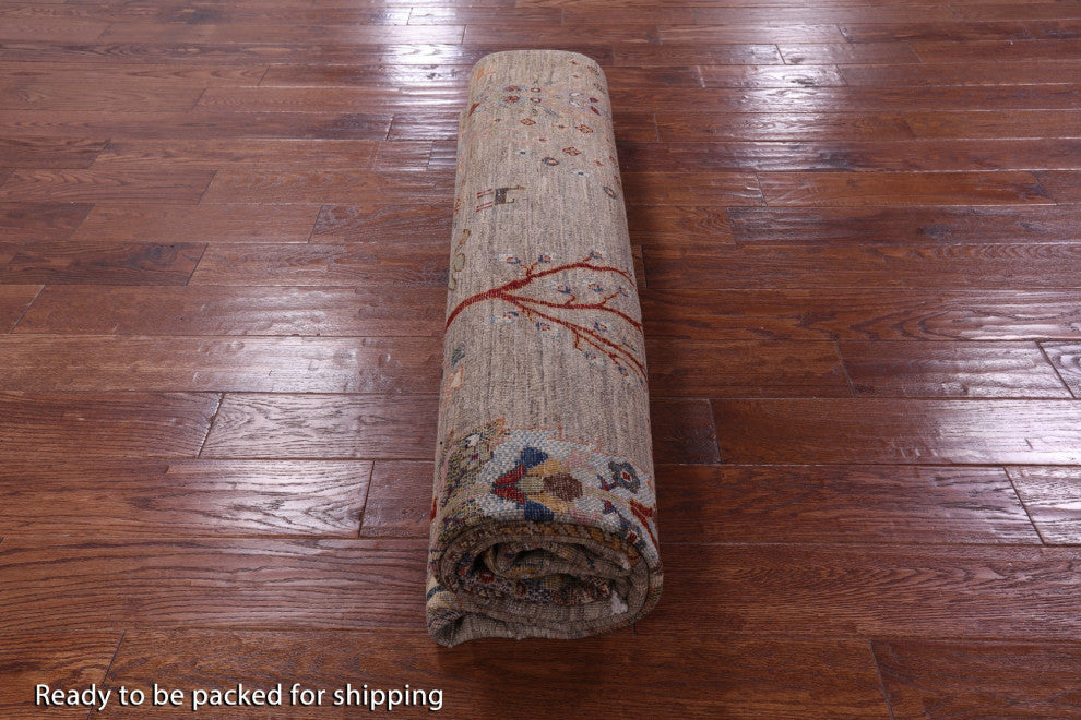 Hand Knotted Persian Gabbeh Wool Tribal Rug 8' 1" X 9' 6" Q11139