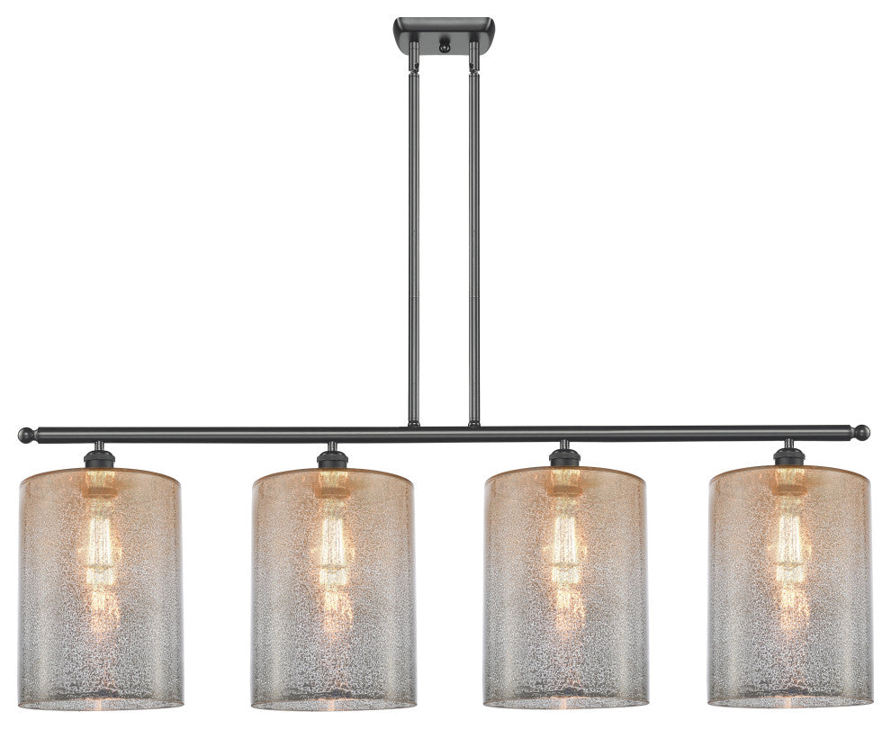Innovations 516-4I-BK-G116-L 4 Light 48" Island Light, Matte Black