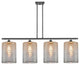 Innovations 516-4I-BK-G116-L 4 Light 48" Island Light, Matte Black