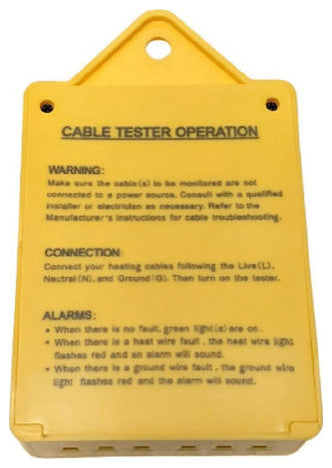 Warmup Dual Cable Tester