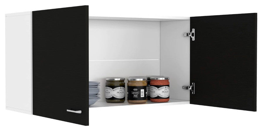 Wall Cabinet Toran, Kitchen, Black