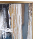 Apollo Framed Canvas Art- Small Hand Painted Abstract Multicolored