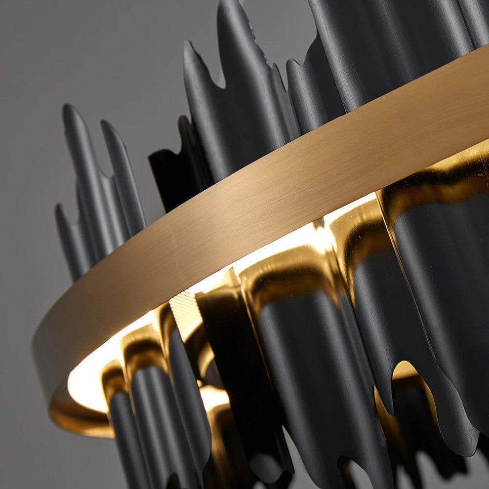 Nera 2-Tier Modern Ring Chandelier