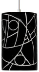 Picasso Pendant Black, Black