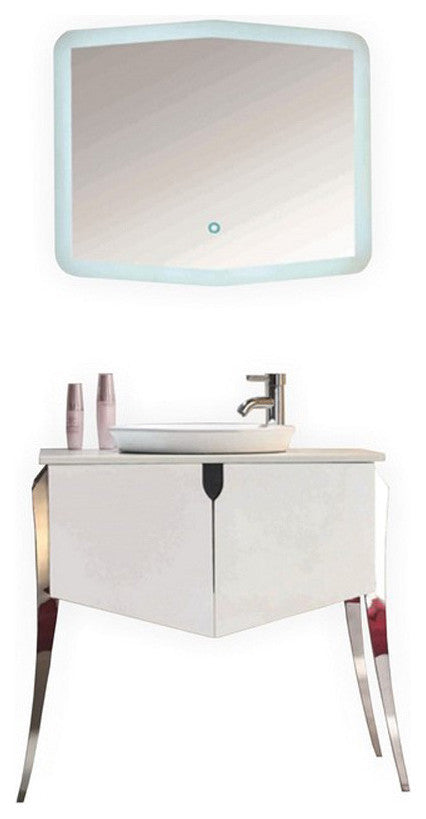 Riso 35.5" Single Modern Bathroom Vanity by Kube Bath