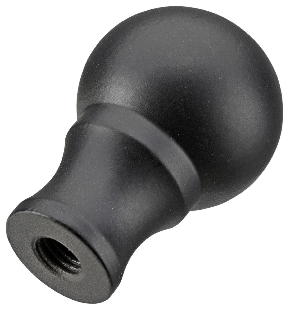 24018-31, 1 Pack Steel Lamp Finial, Oil Rubbed Bronze Finish, 1 1/2" Tall