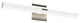Milo 36" Vanity - Satin Nickel - 3000K -4.6" Shallow Backplate