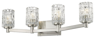 Z-Lite 1931-4V Aubrey 4 Light 32"W Bathroom Vanity Light - Chrome