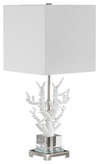 Uttermost Corallo White Coral Table Lamp 29679-1