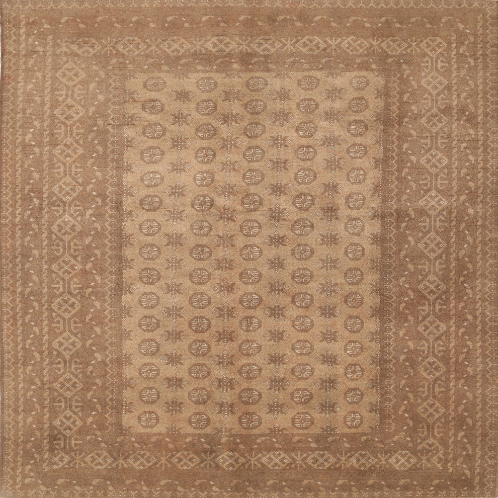 Ahgly Company Indoor Square Traditional Area Rugs, 7' Square