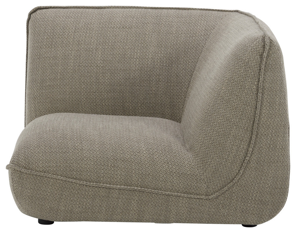 First of A Kind Zeppelin Corner Chair Speckled Pumice