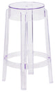 25.75'' High Transparent Counter Height Stool